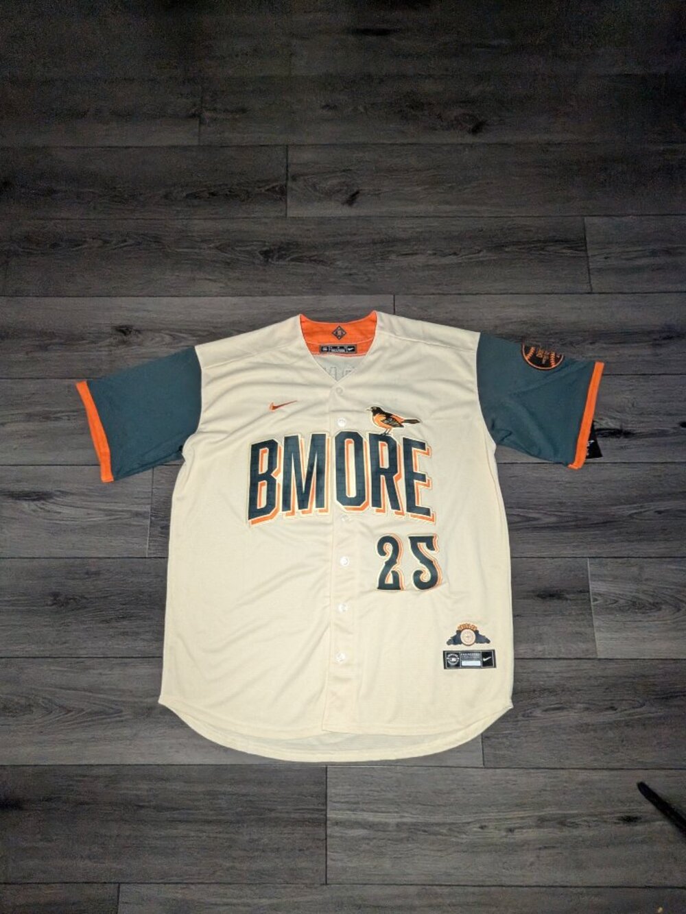 Pete  Alonso #25 Baltimore Orioles  ⚾ Cream 2026 City Connect Jersey XL